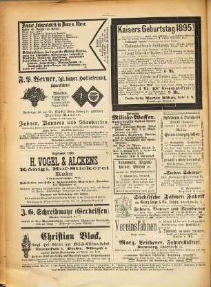 Bayerische Krieger-Zeitung. 11. 1895