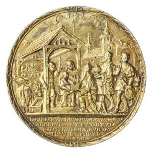 Medaille "Moses am Dornbusch"