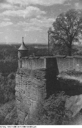 Königstein, Festung Königstein, Enthüllung einer Gedenktafel für August Bebel, Landschaften, Juni 1955