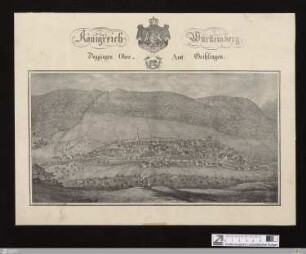 Deggingen Ober=Amt Geißlingen : Königreich Württemberg