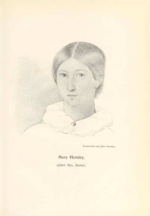 Mary Horsley, später Mrs. Burnel