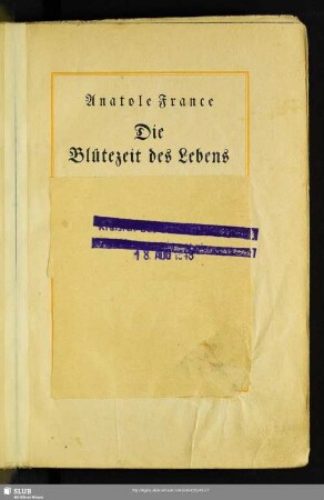 Die Blütezeit des Lebens
