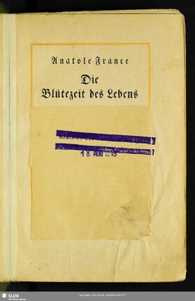 Die Blütezeit des Lebens