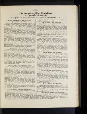 Der II. Artikel. Von der Erbsünde