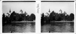 Spiez vom See aus