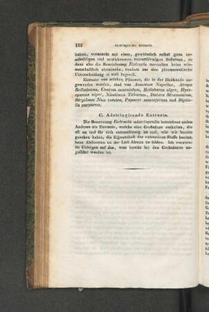 Adstringierende Extracte.
