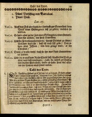 [XXX. Pilati Vorschlag von Barrabas und Pilati Weib]