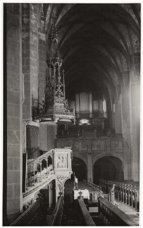 Thomaskirche, Leipzig Bachgruft: Orgel
