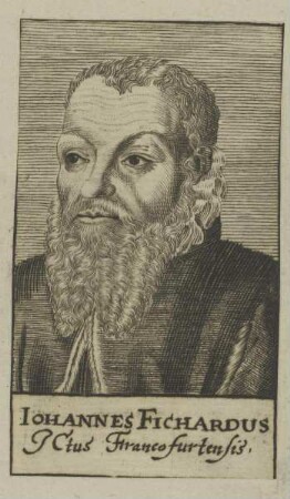 Bildnis des Iohannes Fichardus
