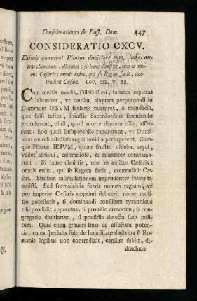 447-455, Consideratio CXCV - CXCVII