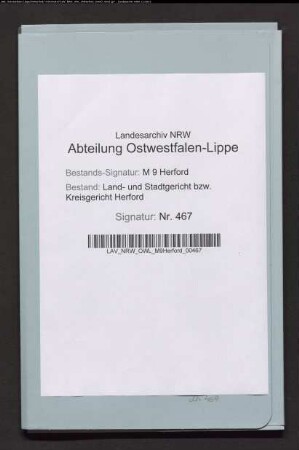 Erblasser: Grothaus, Johann Heinrich; Erblasser: Grothaus, Anna Marie Elisabeth, geb. Oberfeld: