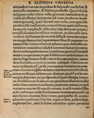 Alfonsi Virvesii Canarien. Episcopi, Philippicae disputationes uiginti aduersus Lutherana dogmata, per Philippum Melanchthonem defensa : complectens summatim disputationes nuper Augustae ac deinde Ratisponae habitas