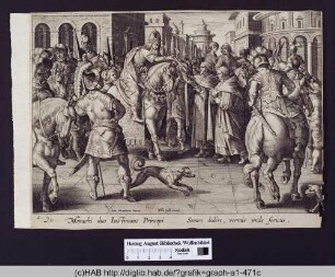 Kaiser Justinian zu Pferd.