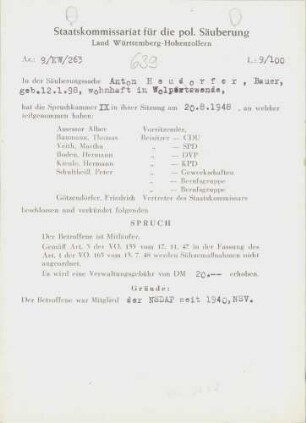 Heudorfer, Anton