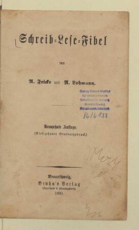 Schreib-Lese-Fibel