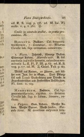 215-221, Ballota. Ballate. Cal. ...