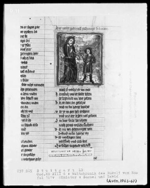 Weltchronik - Bruder Philipp — ---, Folio 1recto-256recto---, Folio 1recto-256rectoSamuel und David, Folio 181verso