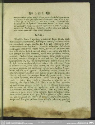 XXIII. [Athanasiana versio corrigitur]