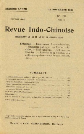 15 Novembre 1907 No 69
