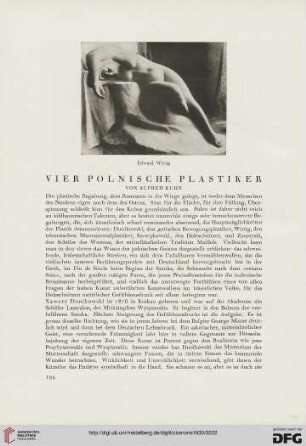 22: Vier polnische Plastiker