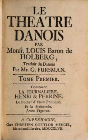 Le theatre danois
