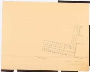 Reichsluftfahrtministerium, Berlin: Teilgrundriss L1/V1/A 1:100 (4. OG)