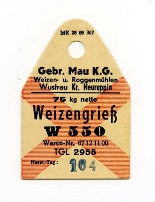 Gebr. Mau KG Weizengrieß
