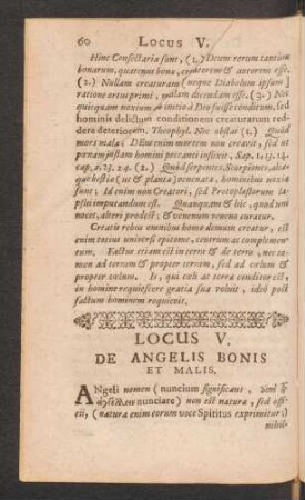 Locus V. De Angelis Bonis Et Malis