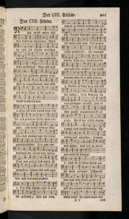 201-221, Der CIII. Psalm. - Der CVII. Psalm.
