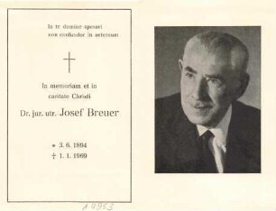 Breuer, Josef (Dr. jur. utr.)