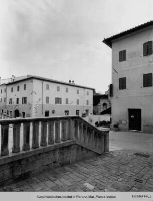 Piazza della Libertá, San Quirico d'Orcia