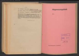 Mitgliedschaft des Kultusministeriums in der Wissenschaftlichen Buchgemeinschaft, Tübingen.
