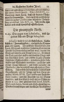 Die zwantzigste Reise. - Die zwey und dreysigste Reise.