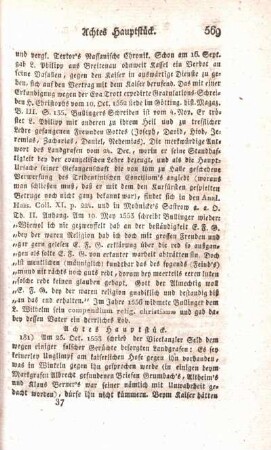 Achtes Hauptstück.