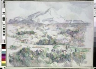 La montagne Sainte-Victoire