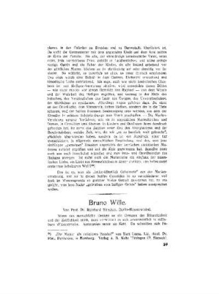 Bruno Wille