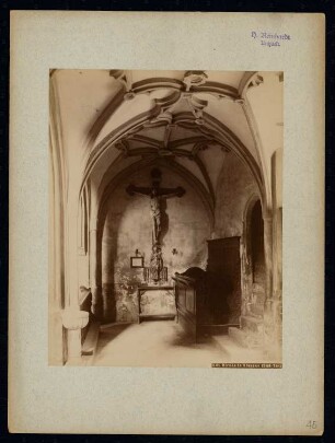 Pfarrkirche St. Andreas, Klausen: Ansicht, Seitenkapelle