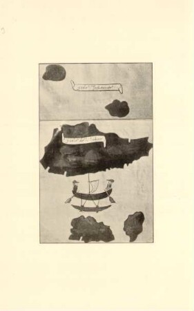 [Pigafetta's chart of the Unfortunate Isles and the Ladrones]