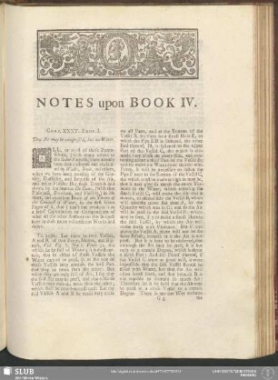 Notes upon Book IV