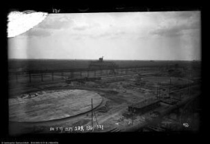 Bau Me 111 Zentralstation für Kohlen- und Koksförderanlage, Me 136 Kühlwerk, Me 508, 509 Gasbehälter