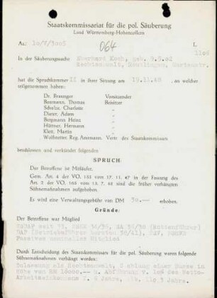 Koch, Eberhard