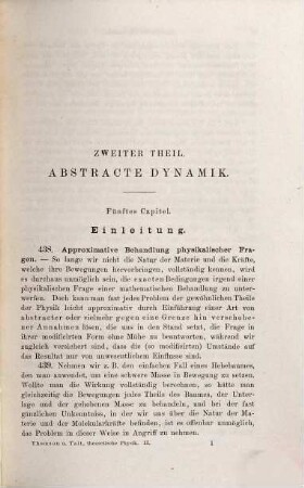 Handbuch der theoretischen Physik, 1,2