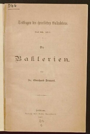 Die Bakterien