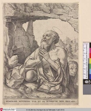 [Heiliger Hieronymus; St Jerome]