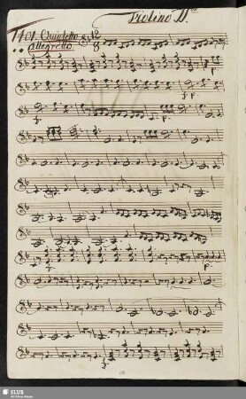 1401. Quintetto: Lontani miei signori / Schuster, J.