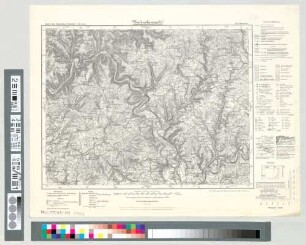 Karte des Deutschen Reiches 1:100 000, 559. Mosbach