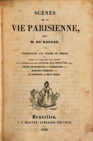Scènes de la vie parisienne, 2