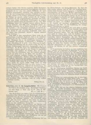 487-489 [Rezension] Robertson, John M., Die Evangelien-Mythen. 2. Tsd