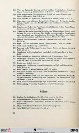 Silber (Nr. 535-572)