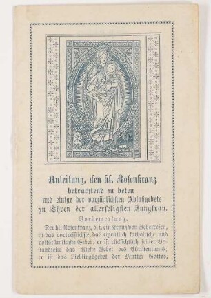Anleitung Rosenkranz